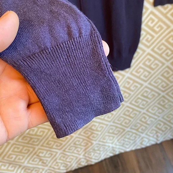 Wilfred Lilac Knit Dress Sweater - Picture 8 of 11